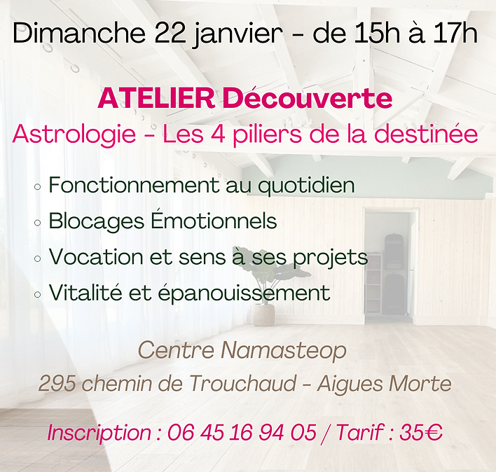 Atelier découverte - Ingrid Aguilar